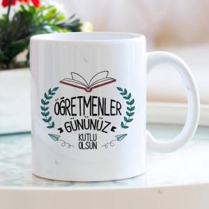 Öğretmenler Gününe Özel Baskılı Bardak